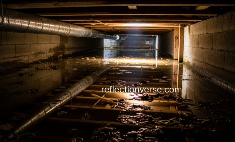 Water in Crawl Space