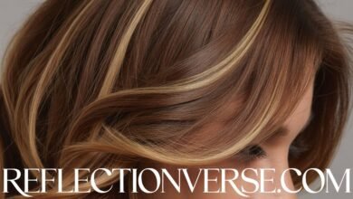 Blonde Highlights on Brown Hair