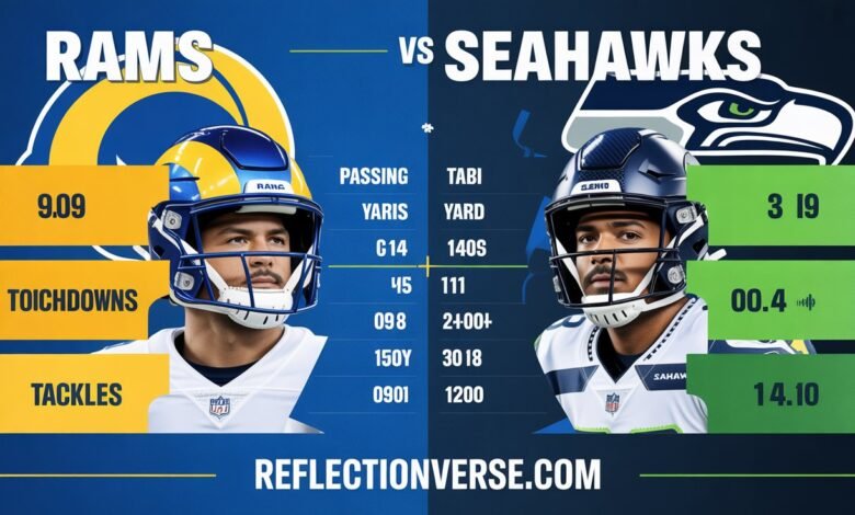 Rams vs Seahawks Match Player Stats