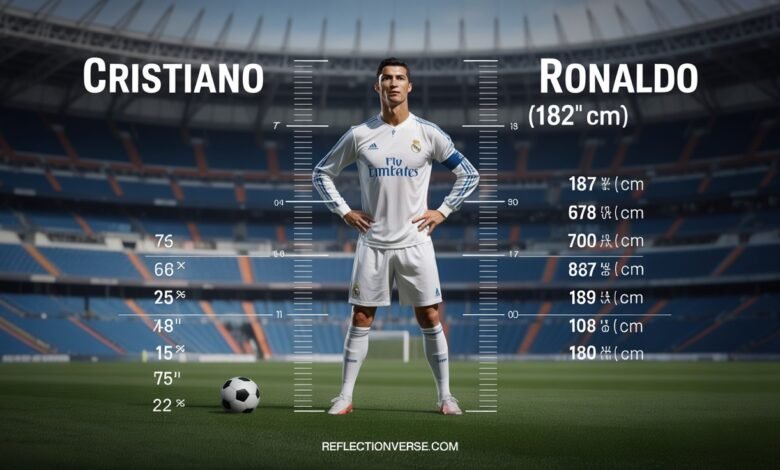 Cristiano Ronaldo Height