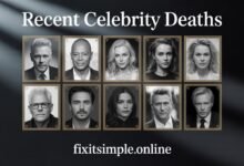 Recent Celebrity Deaths