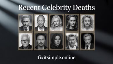 Recent Celebrity Deaths