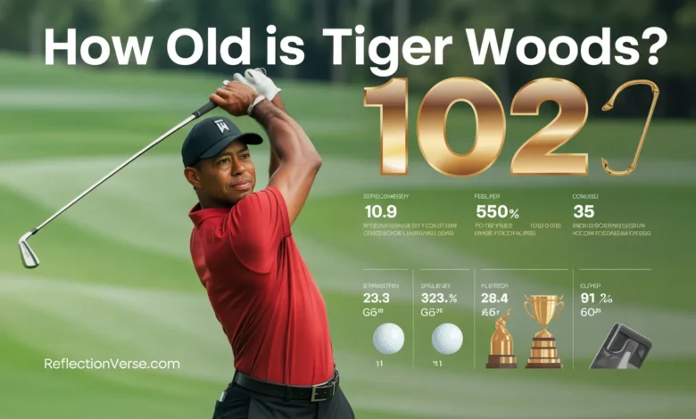 How Old Is Tiger Woods