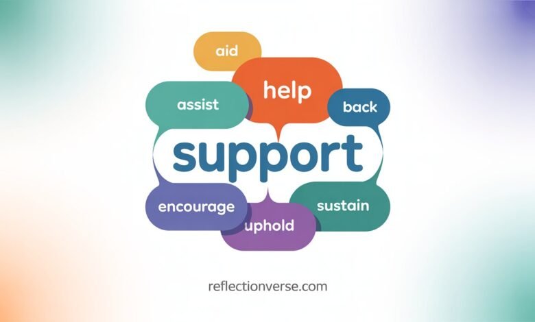 Support Synonym