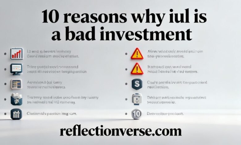 10 reasons why iul is a bad investment