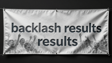backlash results