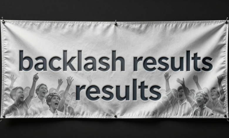 backlash results