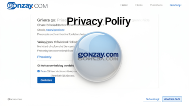 privacy policy gonzay com